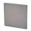 Varilight 1-Gang Blanking Plate Slate Grey -Switches & Sockets Sales Store 1247H P