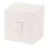 10AX 1-Gang 1-Way Light Switch White 5 Pack -Switches & Sockets Sales Store 1412D P