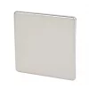 Varilight 1-Gang Blanking Plate Satin Chrome -Switches & Sockets Sales Store 1818H P