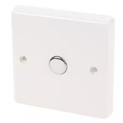 Varilight V-Pro 1-Gang 1-Way LED Dimmer White