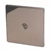 Varilight Coaxial TV Socket Polished Bronze -Switches & Sockets Sales Store 3089H P