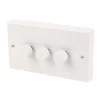 Varilight V-Dim 3-Gang 2-Way Dimmer Switch White -Switches & Sockets Sales Store 32294 P