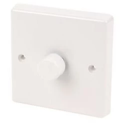 Varilight V-Dim 1-Gang 2-Way Dimmer Switch White