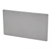 Varilight 2-Gang Blanking Plate Slate Grey -Switches & Sockets Sales Store 3773H P