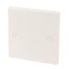 1-Gang Blanking Plate White -Switches & Sockets Sales Store 4104D P