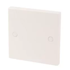 1-Gang Blanking Plate White