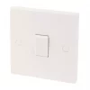 10AX 1-Gang 1-Way Light Switch White -Switches & Sockets Sales Store 4118D P