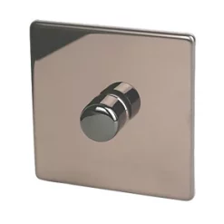 Varilight V-Pro 1-Gang 2-Way LED Dimmer Switch Polished Bronze