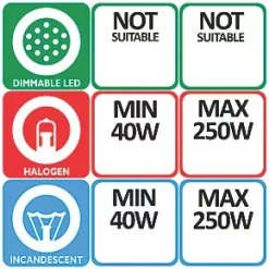 Varilight V-Dim 2-Gang 2-Way Dimmer Switch White -Switches & Sockets Sales Store 58477 A2