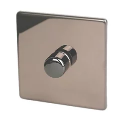 Varilight V-Dim 1-Gang 2-Way Dimmer Switch Polished Bronze