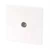 Varilight Coaxial TV Socket Ice White -Switches & Sockets Sales Store 64373 P