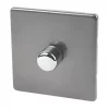 Varilight V-Pro 1-Gang 2-Way LED Dimmer Switch Slate Grey -Switches & Sockets Sales Store 7891F P