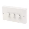 Varilight V-Dim 3-Gang 2-Way Dimmer Switch White -Switches & Sockets Sales Store 81993 P