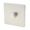Varilight V-Dim 1-Gang 2-Way Dimmer Switch Satin Chrome -Switches & Sockets Sales Store 84012 P