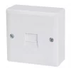 Slave Telephone Socket White -Switches & Sockets Sales Store 9338X P