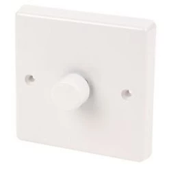 Varilight V-Dim 1-Gang 1-Way Dimmer White